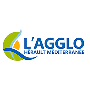 logo de la Communauté d'Agglomération Hérault Méditerranée