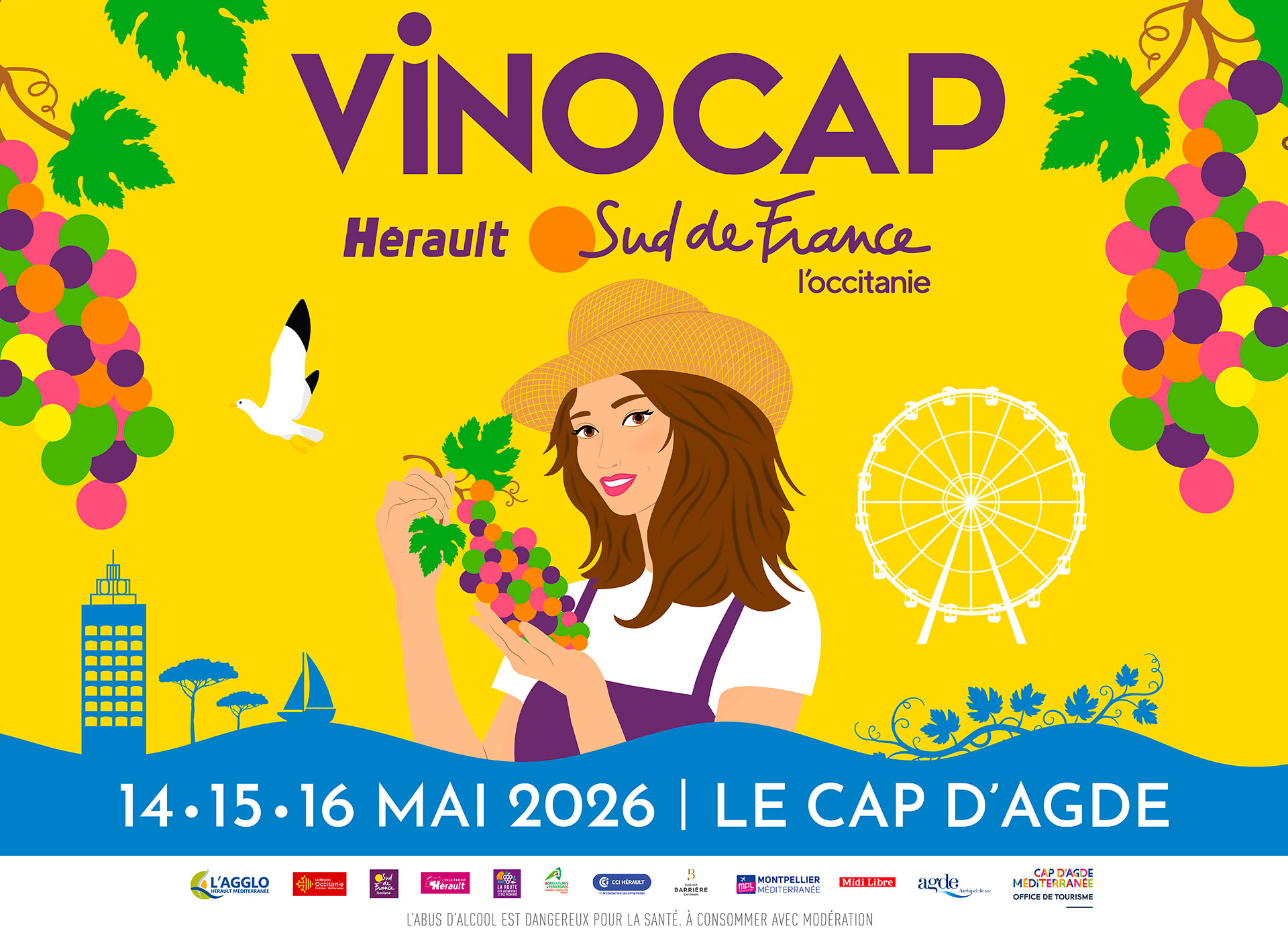 Vue de Vinocap sur les quais